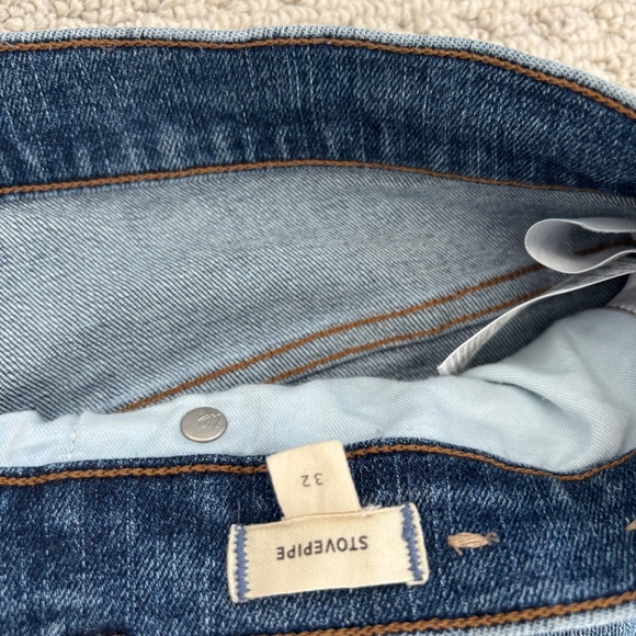 Madewell stovepipe jeans - Picture 2 of 2